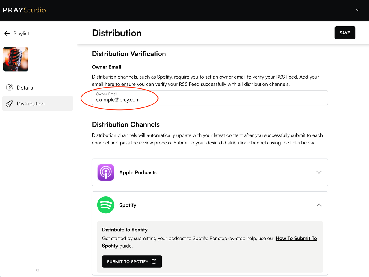 How to Verify  Channel In  Studio